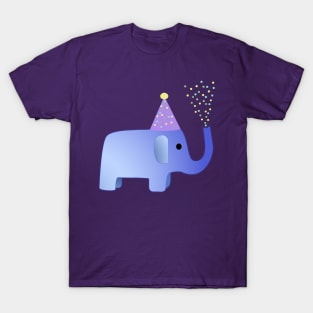 Cute Party Elephant T-Shirt